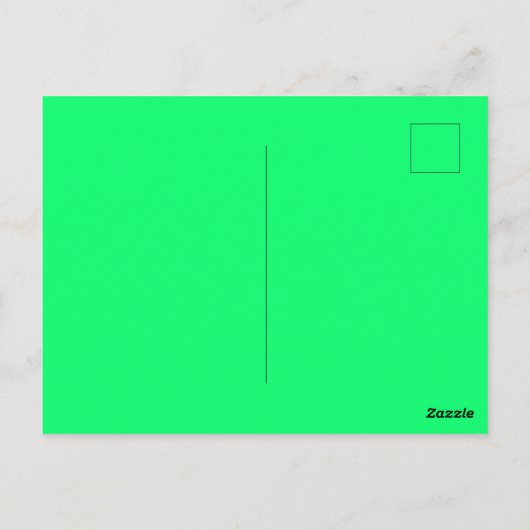 Het houden van Oogst roept het Aanmoedigen Groen C Briefkaart (Achterkant)