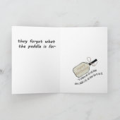 Het houden van Score Pickleball Verjaardag Kaart (Binnen)