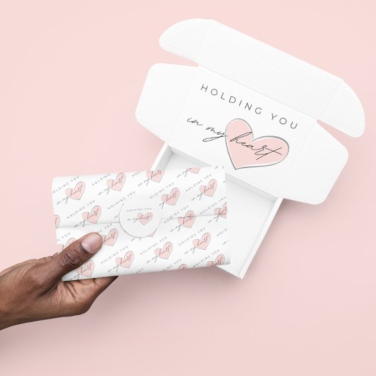 Het houden van u in Mijn HartTissue Papier