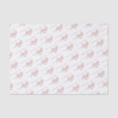 Het houden van u in Mijn HartTissue Papier (Voorkant)