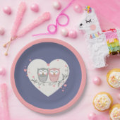 Het houden van Valentijnse Eigenaars Papieren Bordje (Feest)