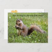 Het houden van Verbonden over het Briefkaart van M (Voorkant / Achterkant)