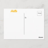 Het houden van Verbonden over het Briefkaart van M (Achterkant)