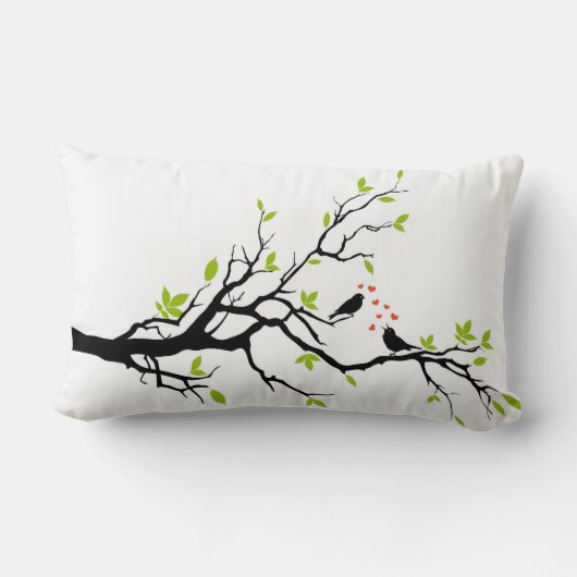 Het houden van vogels op Tak Kussen (Achterkant)