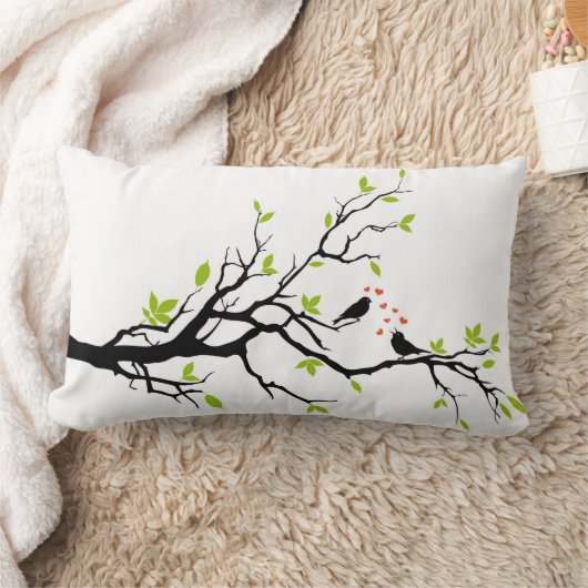 Het houden van vogels op Tak Kussen (Deken)