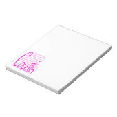 Het houden van Woorden voor de Neef Notitieblok (Linkerzijde)