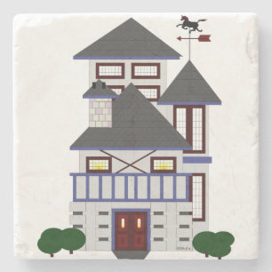 Het House Stone Onderzetter