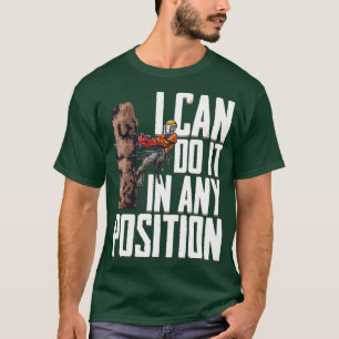 Het hout dat ik kan doen het in om het even welke t-shirt