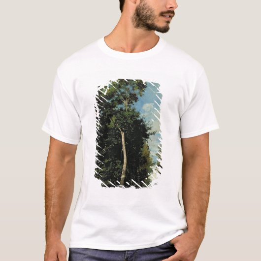 Het hout op de Cote de Grace in Honfleur T-shirt (Voorkant)