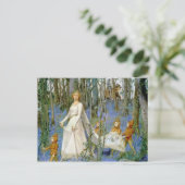 Het hout van de Fee Briefkaart (Staand voorkant)