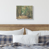 Het hout van Marly van Camile Pissaro canvas print (Insitu (Slaapkamer))