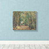 Het hout van Marly van Camile Pissaro canvas print (Insitu (Houten vloer))