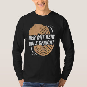 Het houtspektakel van de Forester Craft T-shirt