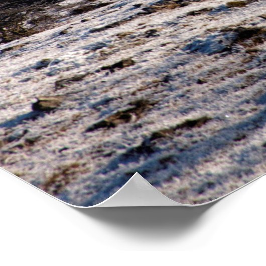 Het Howgill Fells-winter Engeland Kerstkaart Poster (Hoek)