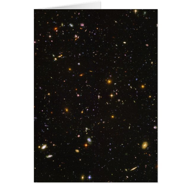 Het Hubble Ultra Deep Afbeelding van de Ruimte van (Voorkant)