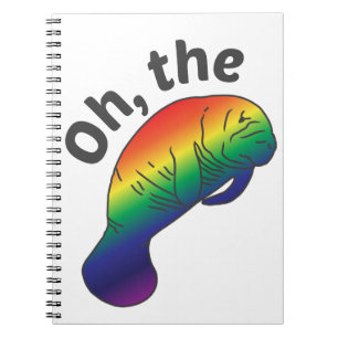 Het Hue Manatee Notitieboek
