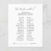 Het huidige zwart-wit Vrijgezellenfeest zou haar v Flyer (Voorkant)