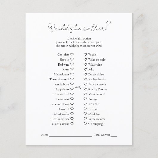 Het huidige zwart-wit Vrijgezellenfeest zou haar v Flyer (Voorkant)