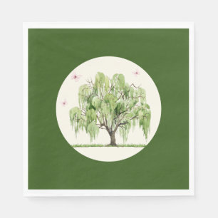 Het huilen van het William Wedding Paper Napkin Servet