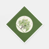 Het huilen van het William Wedding Paper Napkin Servet (Hoek)