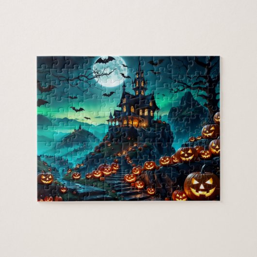 Het huis aan de pompoenweg legpuzzel (Horizontaal)