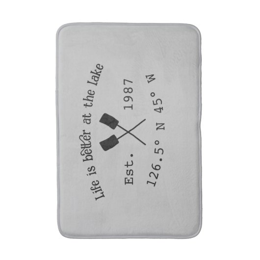 Het huis aan het meer. Datum jaar aangepaste coörd Badmat (Voorkant Verticaal)