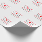 Het huis aan het meer. Datum jaar aangepaste coörd Cadeaupapier (Hoek)