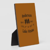 Het huis aan het meer. Datum jaar aangepaste coörd Fotoplaat (Zijkant)