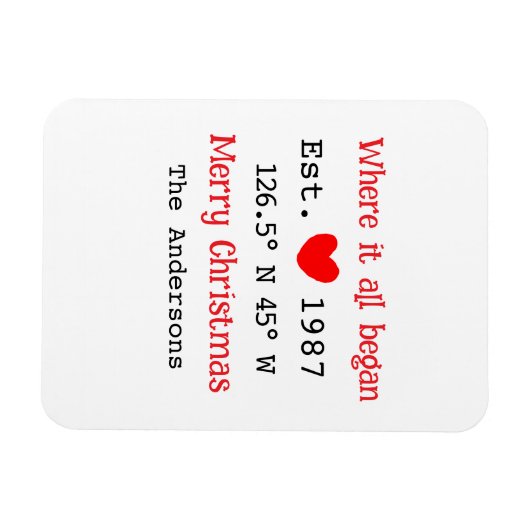 Het huis aan het meer. Datum jaar aangepaste coörd Magneet (Horizontaal)