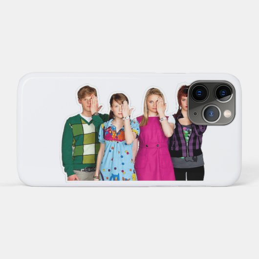 Het huis anubis Case-Mate iPhone case (Achterkant (horizontaal))