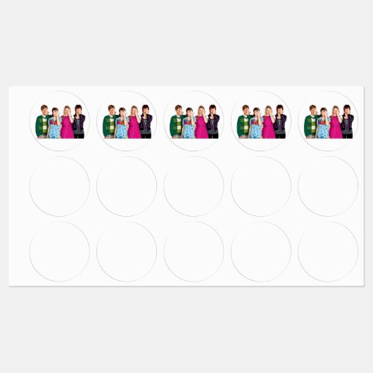 Het huis anubis  labels (Vel)