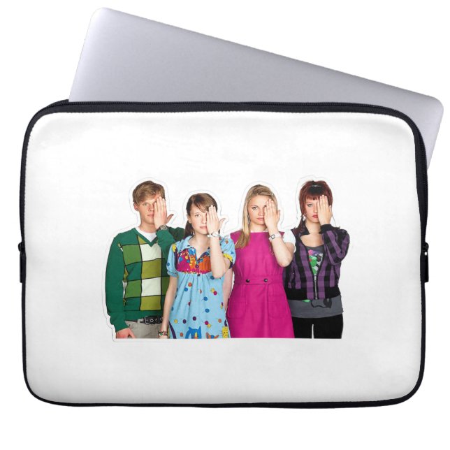 Het huis anubis  laptop sleeve (Voorkant)
