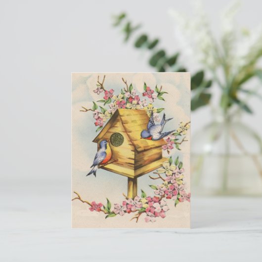 Het huis briefkaart (Staand voorkant)