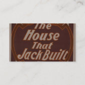 Het huis dat Jack bouwde, 'Broadhurst's' Retro de Visitekaartje (Achterkant)