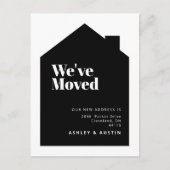 Het huis die Modern minimaal waarschuwt hebben wij Briefkaart (Voorkant)