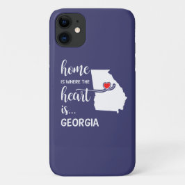 Het huis in Georgië is waar het hart ligt Case-Mate iPhone Case