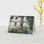 Het huis in Rueil | Édouard Manet Kaart (Gele Bloem)