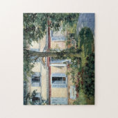 Het huis in Rueil | Édouard Manet Legpuzzel (Verticaal)