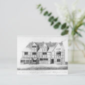 Het Huis in Stratford-upon-Avon Briefkaart (Staand voorkant)