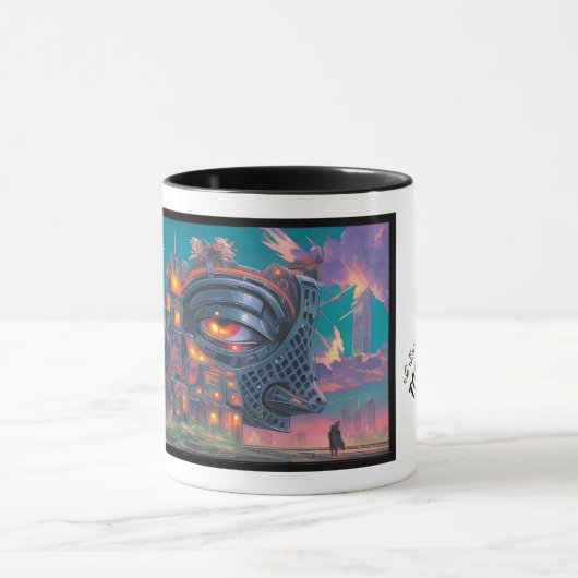 Het huis is onindrukwekkend TAG MUG Mok (Midden)