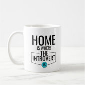 Het huis is waar Introvert Mok is (Links)