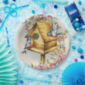 Het huis papieren bordje (Feest)