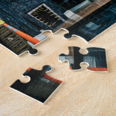 Het huis Puzzle Legpuzzel (Zijkant)