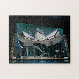 Het huis Puzzle Legpuzzel