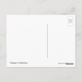 Het huis Rothenburg Briefkaart (Achterkant)