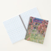 Het huis tussen de rozen - Claude Monet Notitieboek (Binnen)