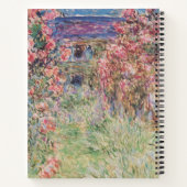 Het huis tussen de rozen - Claude Monet Notitieboek (Achterkant)