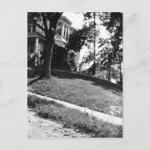 Het huis van Alger van Horatio in Natick, Briefkaart