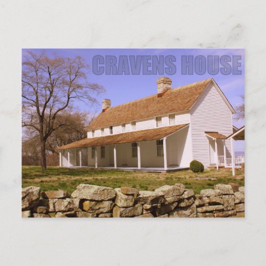 Het Huis van Cravens - de Berg van het Briefkaart (Voorkant)