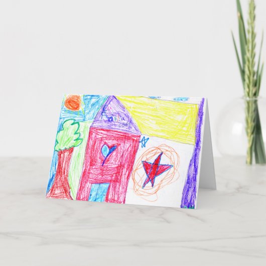 Het huis van de droom kaart (Voorkant)